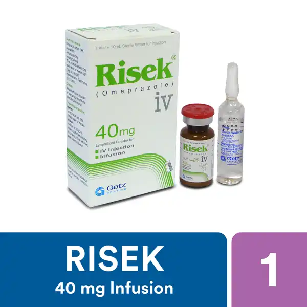 Risek Injection 40mg